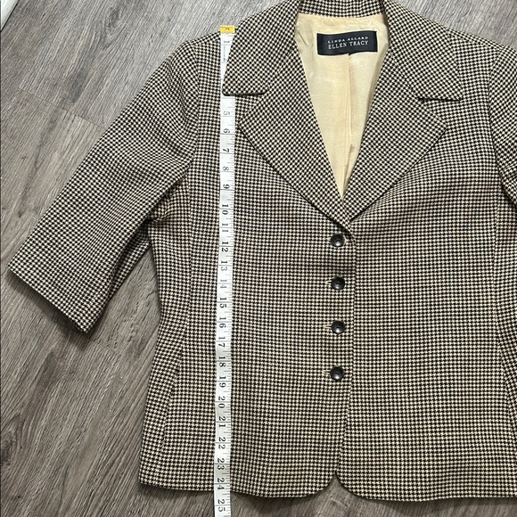 Ellen Tracy Houndstooth Blazer - Picture 8 of 8